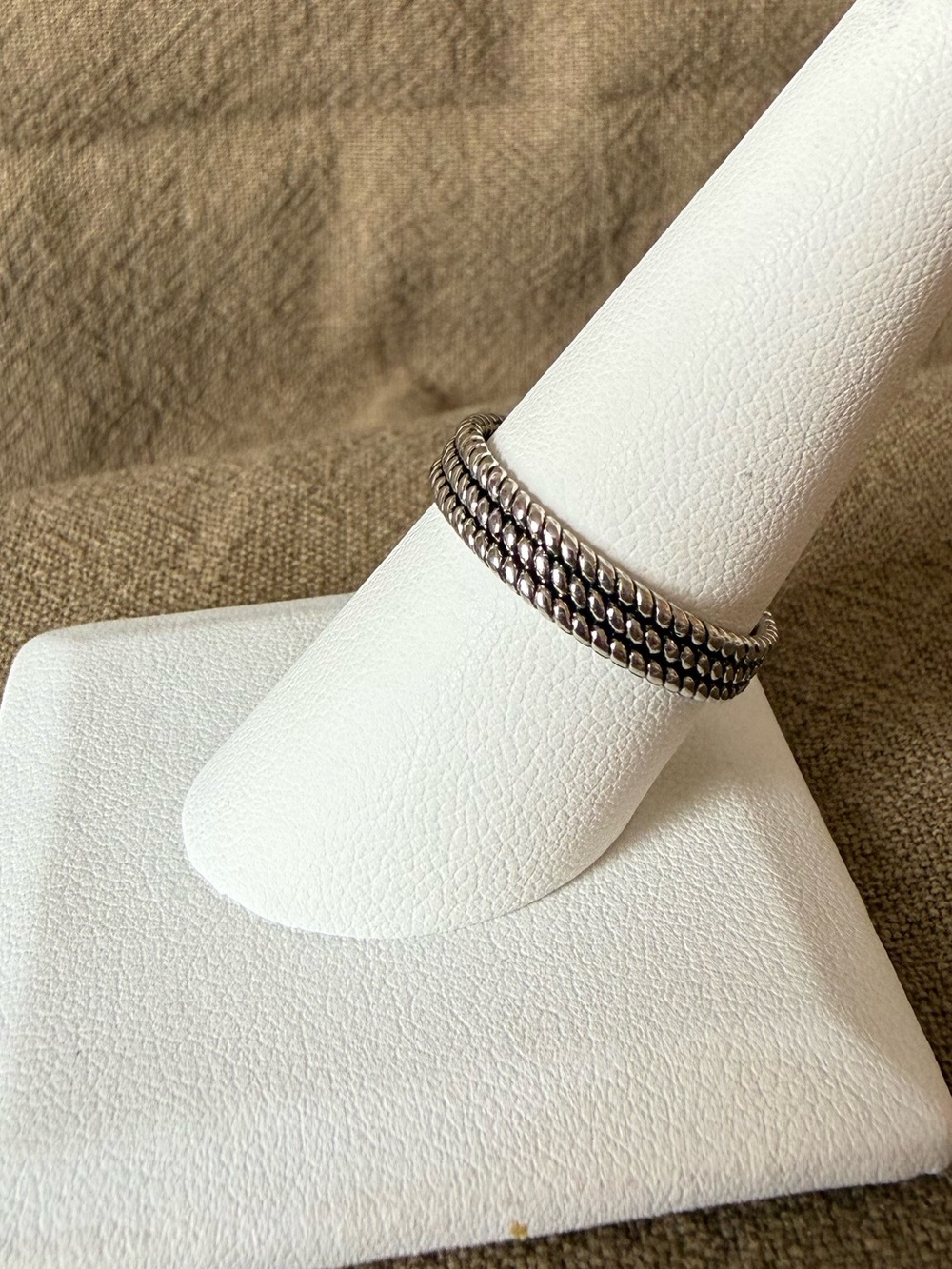 Sterling Silver Ring - Braided